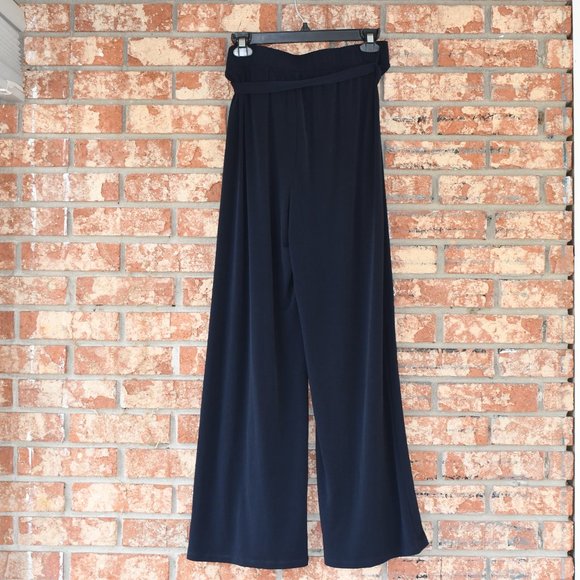 Magaschoni Black Palazzo Pants NWT - Picture 2 of 3